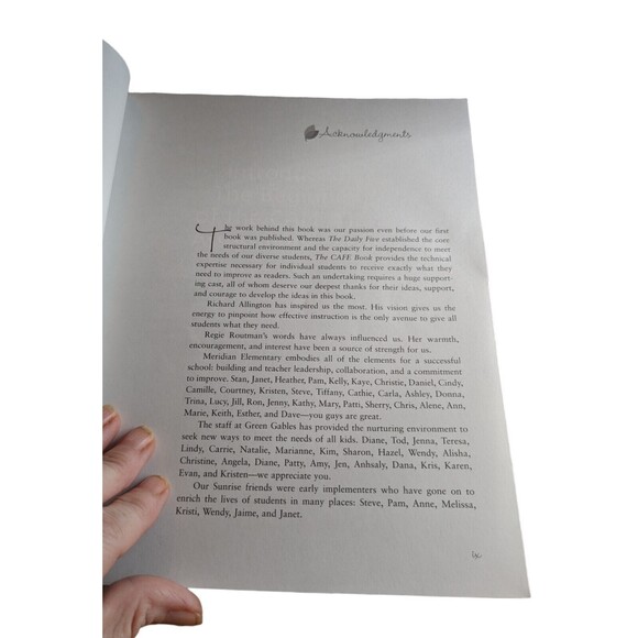 The CAFE Book : Engaging All Students in Daily Literacy Assessment/Instruction - Picture 3 of 9